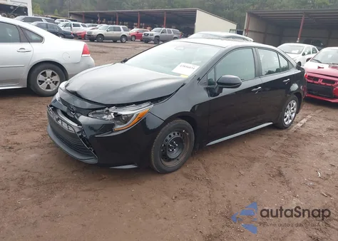 2025 Toyota Corolla Le z USA, uszkodzony, nr VIN 5YFB4MDE6SP276802